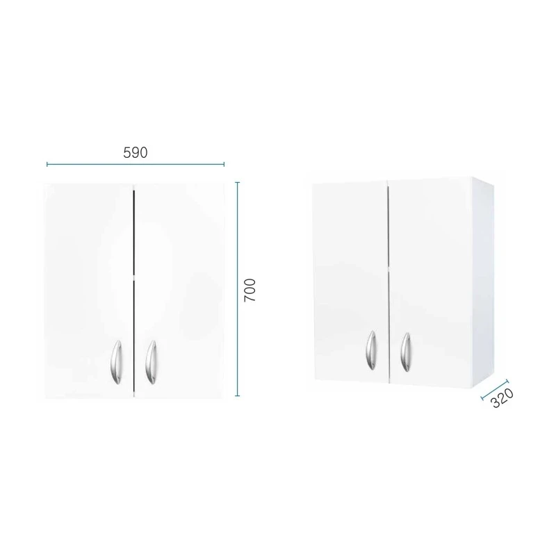 Composizione bagno/lavanderia ECO 6002 + FH660 + FC6006 disponibile online