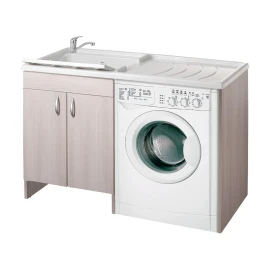 Lavatoio coprilavatrice Eco 124x60 sx olmo disponibile online