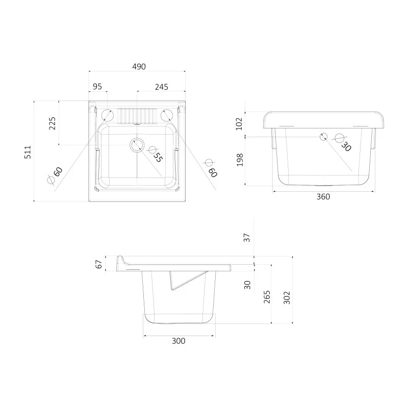 Lavatoio Classica 50x50 1 anta con cestello disponibile online