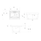 Lavatoio Classica 60x50 2 ante con cestello disponibile online