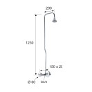 Colonna doccia con soffione - serie 35 Remer F36EX 2 Colonna doccia con soffione - serie 35 Remer F36EX 2