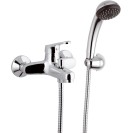 Rubinetto vasca esterno con doccia duplex - serie remix Remer R02