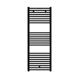 Termoarredo Lisa Cordivari 139x55 cm nero opaco