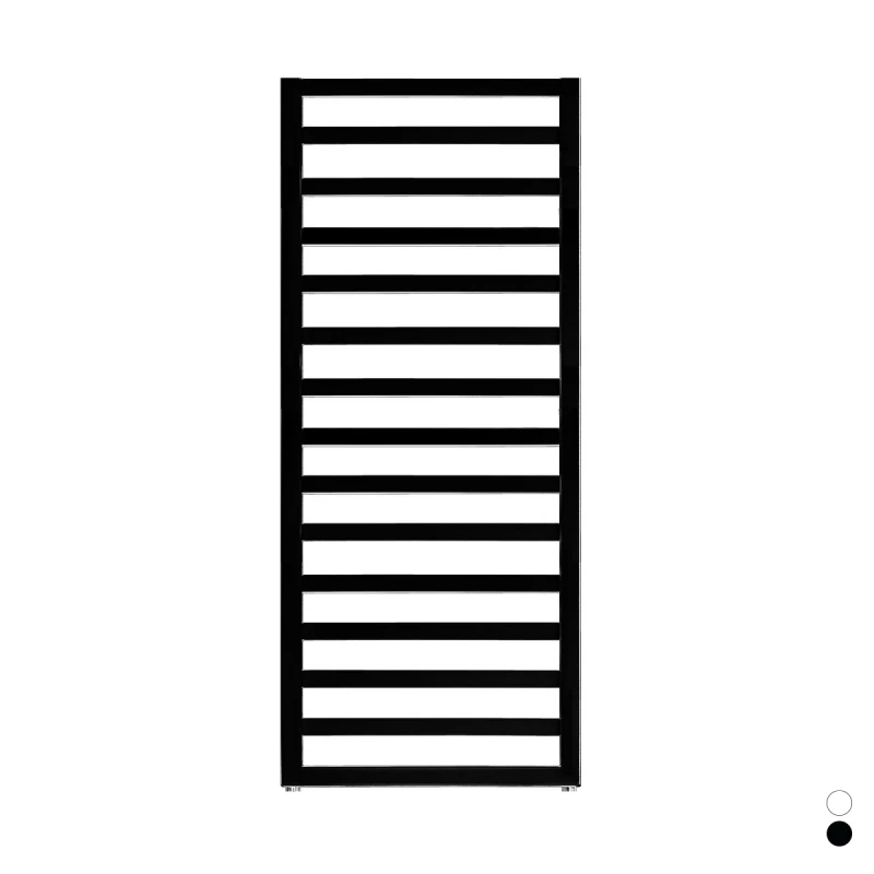 Termoarredo Zehnder Quaro 140x45 nero opaco disponibile online