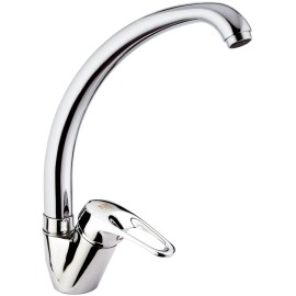 Rubinetto lavello con bocca alta girevole, tipo lusso - serie remix Remer R42