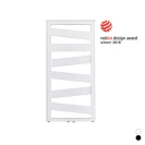 Termoarredo Zehnder Ribbon 102x60 nero opaco disponibile online