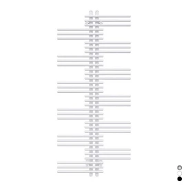 Termoarredo Zehnder Yucca 134x60 disponibile online