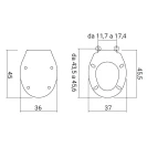 Sedile in termoindurente, chiusura rallentata soft close
