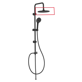 Soffione colonna doccia Mamba