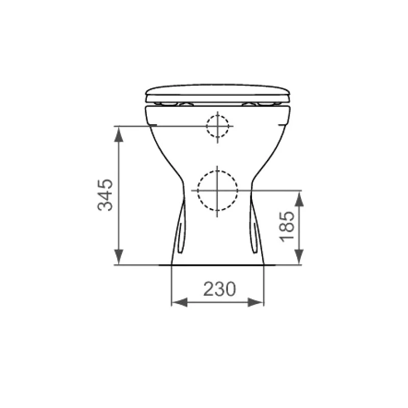 Vaso terra quarzopalio scarico parete prezzi bassi online