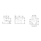 Vaso filo parete scarico universale Serie top prezzi online