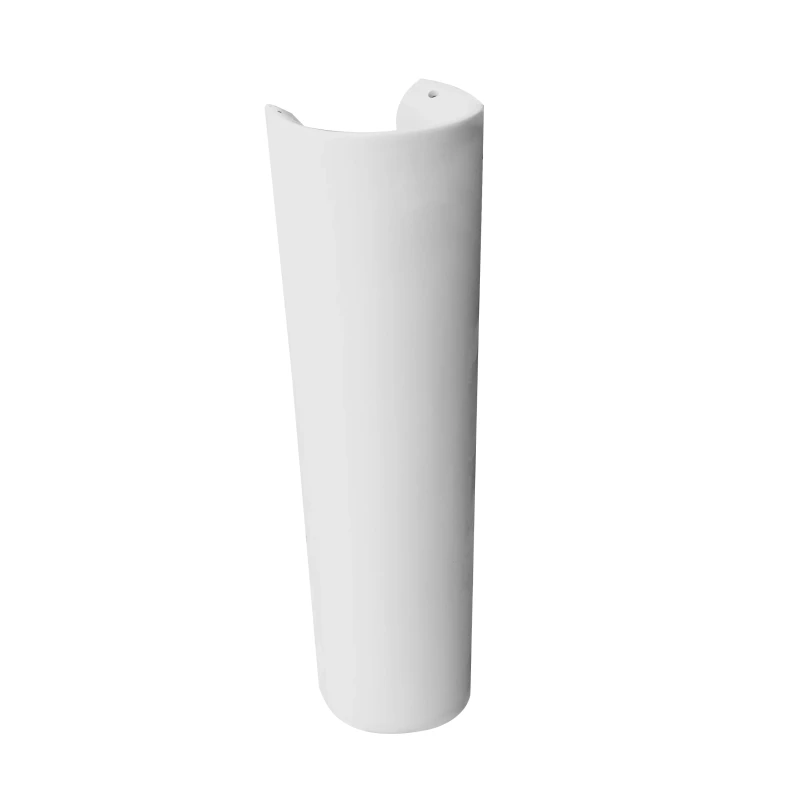 Colonna per lavabo Idrobric in ceramica bianca - Idro