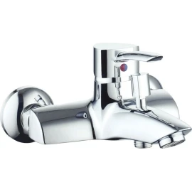 Rubinetto monocomando vasca Crono Idrobric in ottone cromato