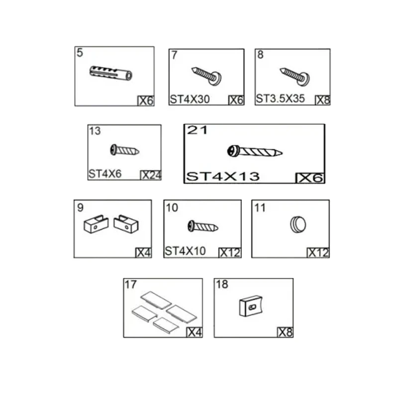 Kit Installazione Box Doccia Indigo Idrobric Facile Montaggi