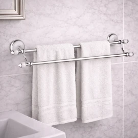 Portasalviette Doppio Cromato Remer Epoca 60 cm