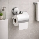 Portarotolo cromato Remer Epoca in ottone con coperchio