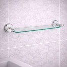 Mensola bagno in vetro sfumato verde Remer Epoca