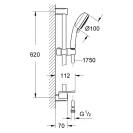 Saliscendi doccia Tempesta Cosmopolitan 100 - GROHE