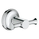 Gancio Essentials Authentic GROHE in metallo, diametro 44 mm
