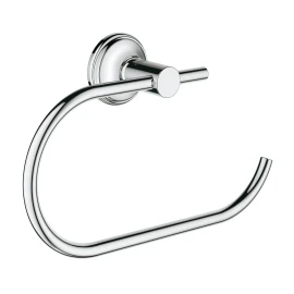 Porta rotolo carta Essentials Authentic Grohe in metallo, cr
