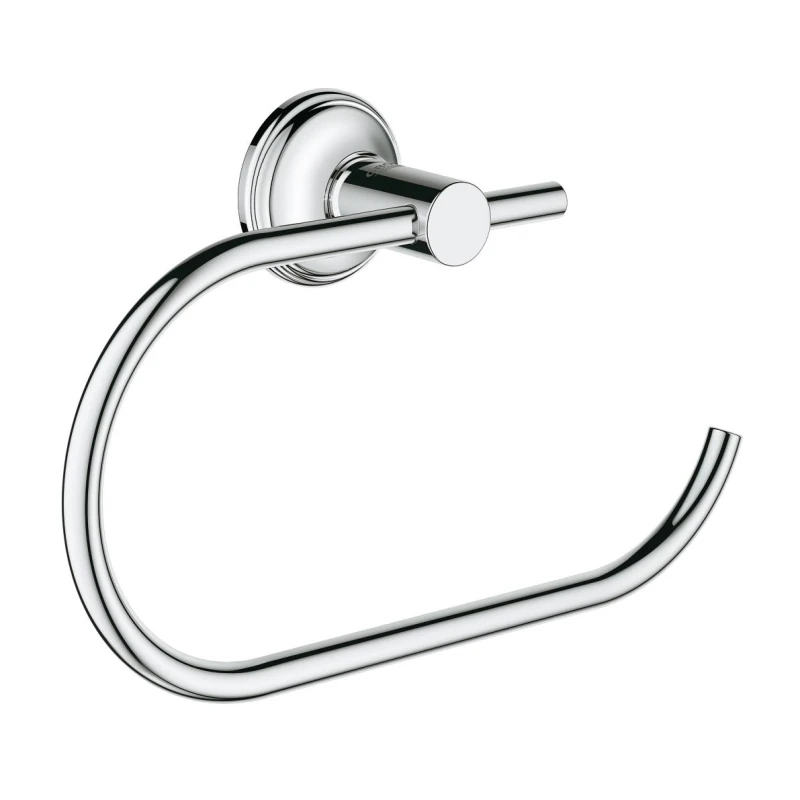 Porta rotolo carta Essentials Authentic Grohe in metallo, cr