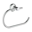 Porta rotolo carta Essentials Authentic Grohe in metallo, cr