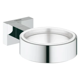Supporto Essentials Cube GROHE in metallo, cromo