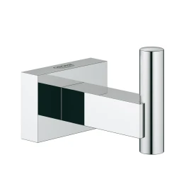 Gancio Essentials Cube GROHE in cromo - Accessori bagno