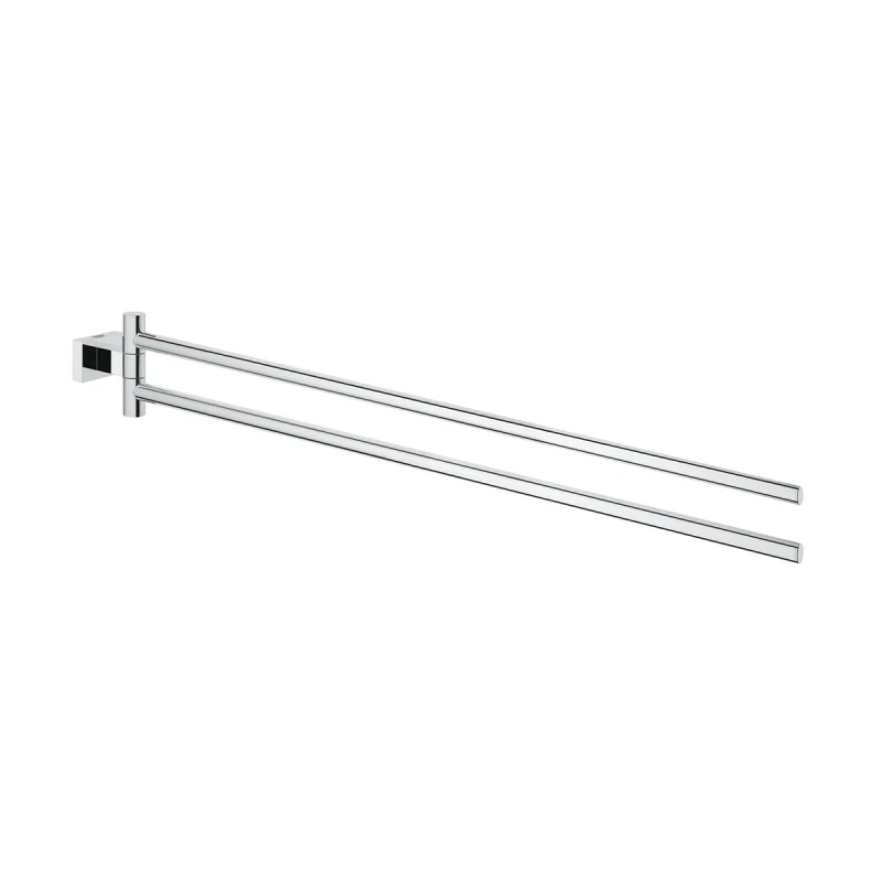 Portasalviette doppio Essentials Cube GROHE in metallo, 44 c