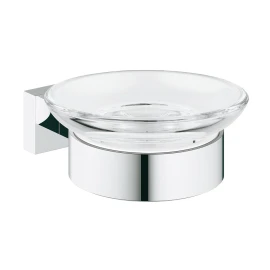 Base portasapone Essentials Cube in cromo - GROHE