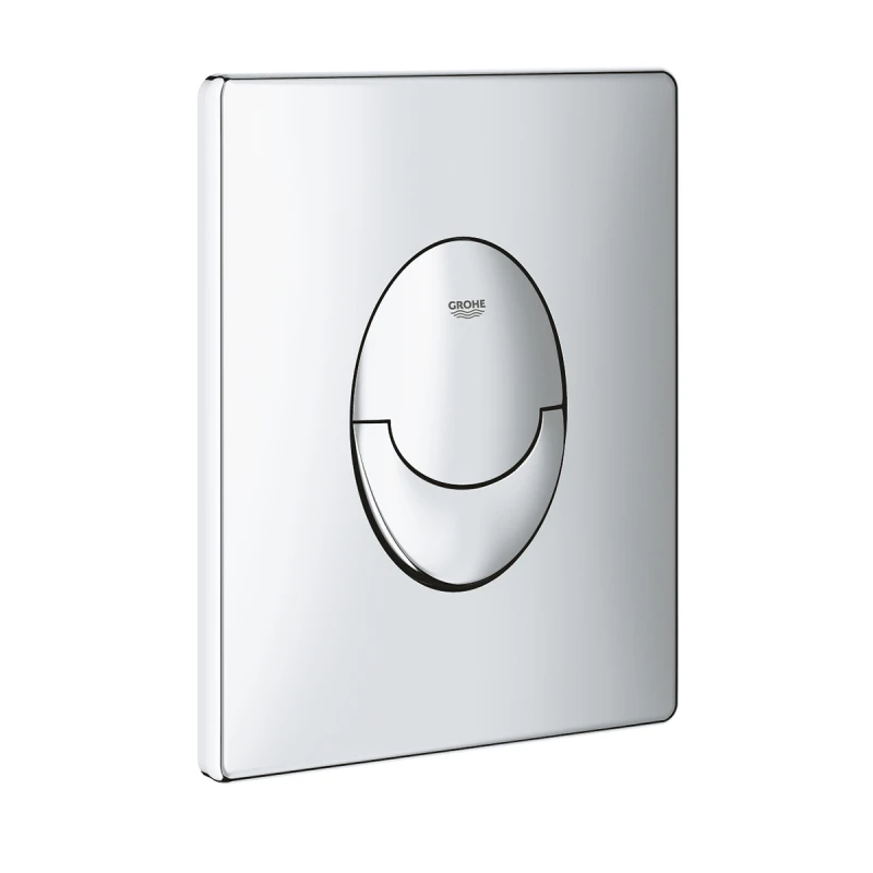 Placca Skate Air Grohe in cromo per cassette Dual Flush