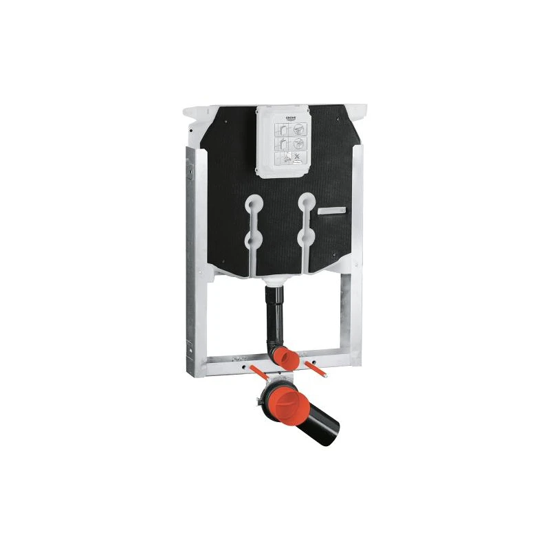 Modulo staffa vaso sospeso GROHE Uniset - Regolabile e silen