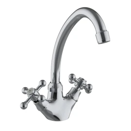 Monoforo lavello serie Etoile cromato