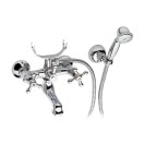 Rubinetto vasca con doccia duplex - serie liberty Remer 02LI