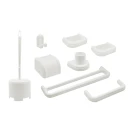 Set bagno 8 pezzi DH serie IMMA Bianco