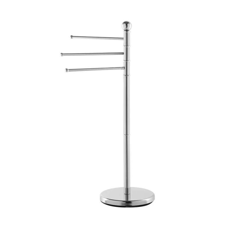 Piantana portasciugamani FERID 3 bracci cromo H90