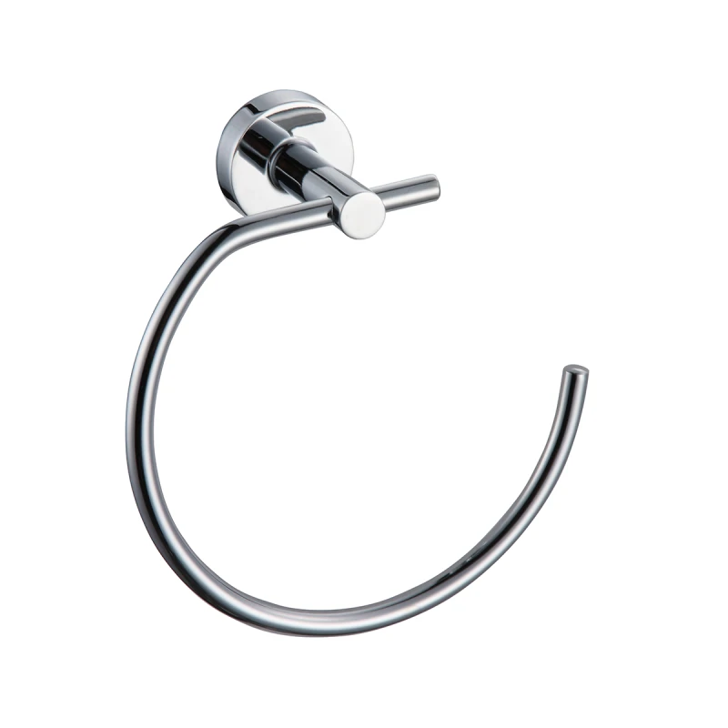 Porta asciugamani ad anello DH cromo