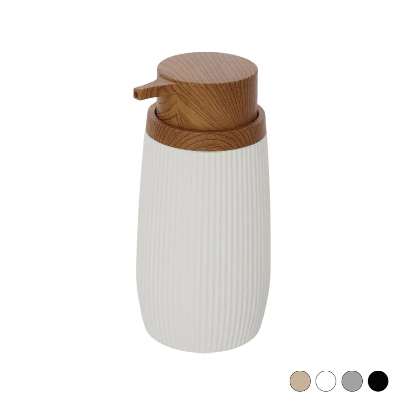 Dispenser sapone FERID London grigio 8x15,8 cm