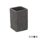 Porta spazzolino FERID Sabbia grigio 7x7x10,8 cm