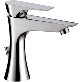 Diva rubinetto miscelatore per lavabo design moderno minimal Daniel Rubinetterie DV605CR