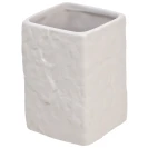 Porta spazzolino FERID Bianco in ceramica