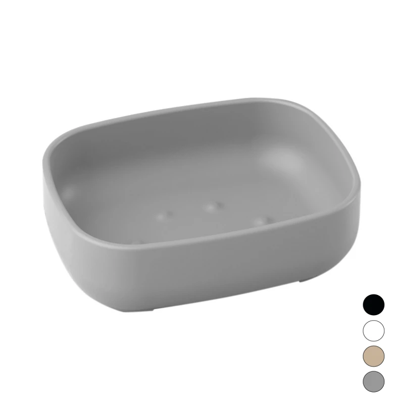 Porta saponetta POD METAF Tortora 11,5 cm