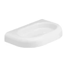 Porta sapone METAF LUCA Bianco 16x11