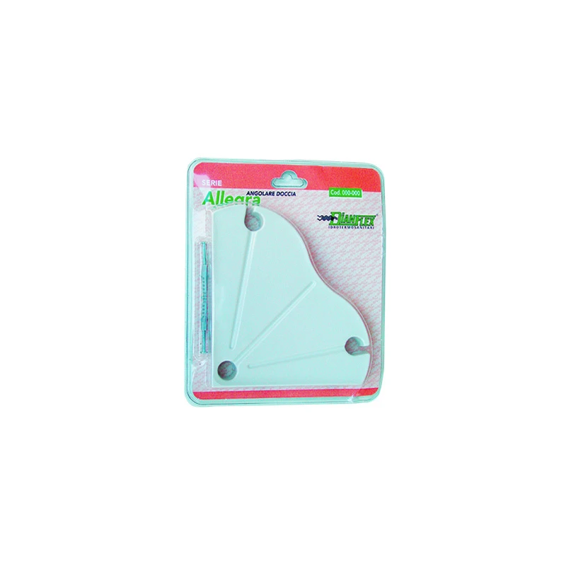 Porta sapone angolare METAF Allegra bianco