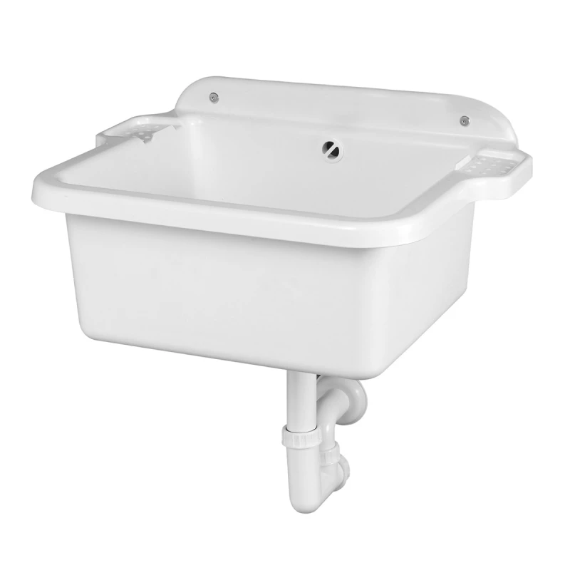Vasca a muro in polipropilene TRIOP 58x45x28