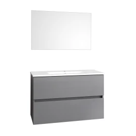 Mobile bagno sospeso DH DEARUM 80 cm Grigio Tempest