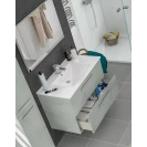 Mobile bagno sospeso ARUBA DH Cemento 57x80x45