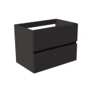 Base 2 cassetti sospesa DH Legno Nodato 90 cm