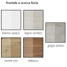 Base sospesa mobile bagno DH TRIO 81x46