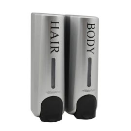Dispenser di sapone liquido a parete DH Double Silos